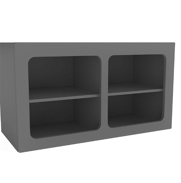 Regał Cory, antracytowy