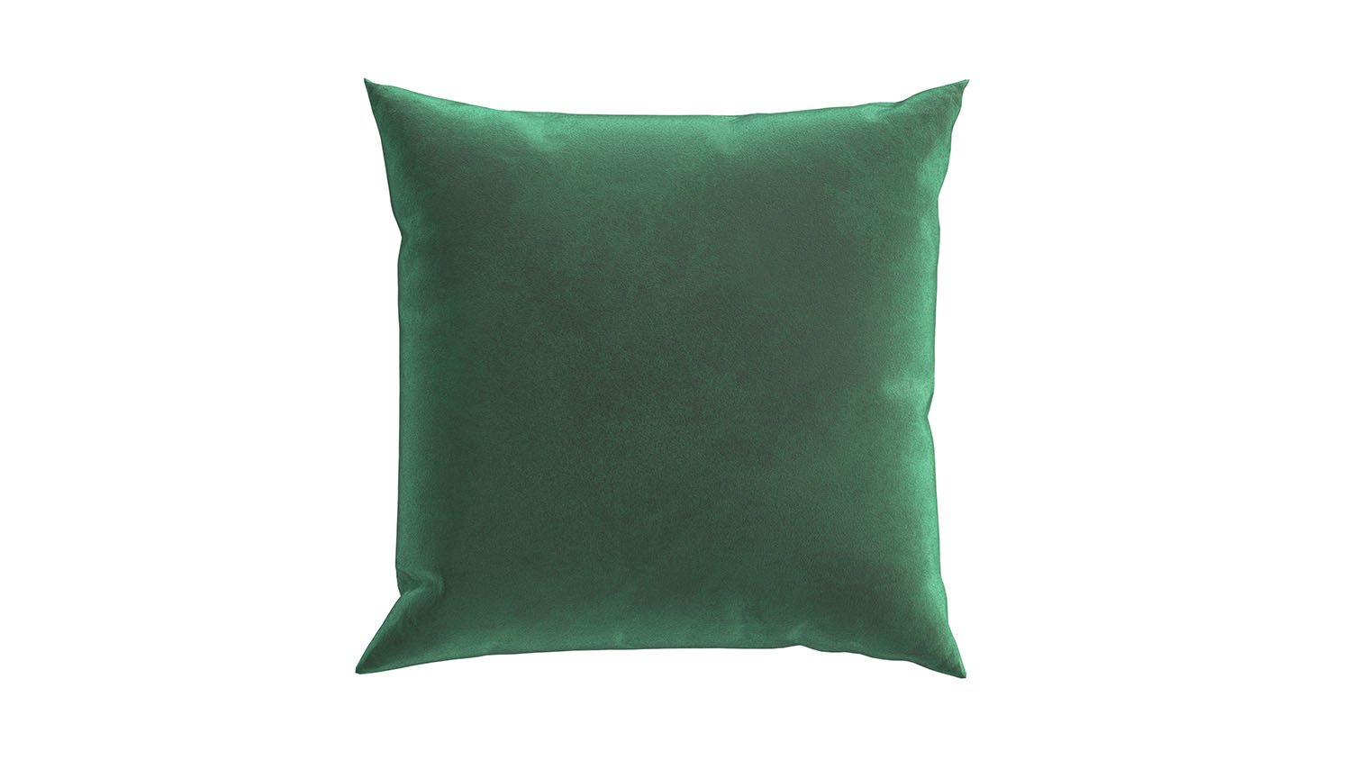 Poduszka z aksamitu,  40x40 cm - zielony