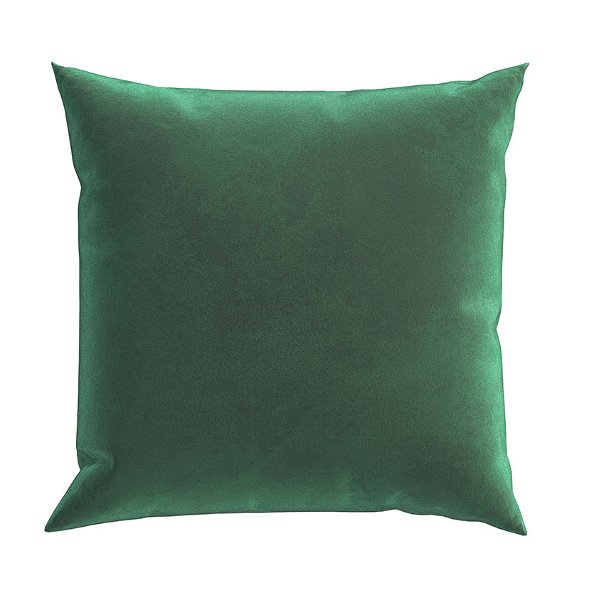 Poduszka z aksamitu,  40x40 cm - zielony