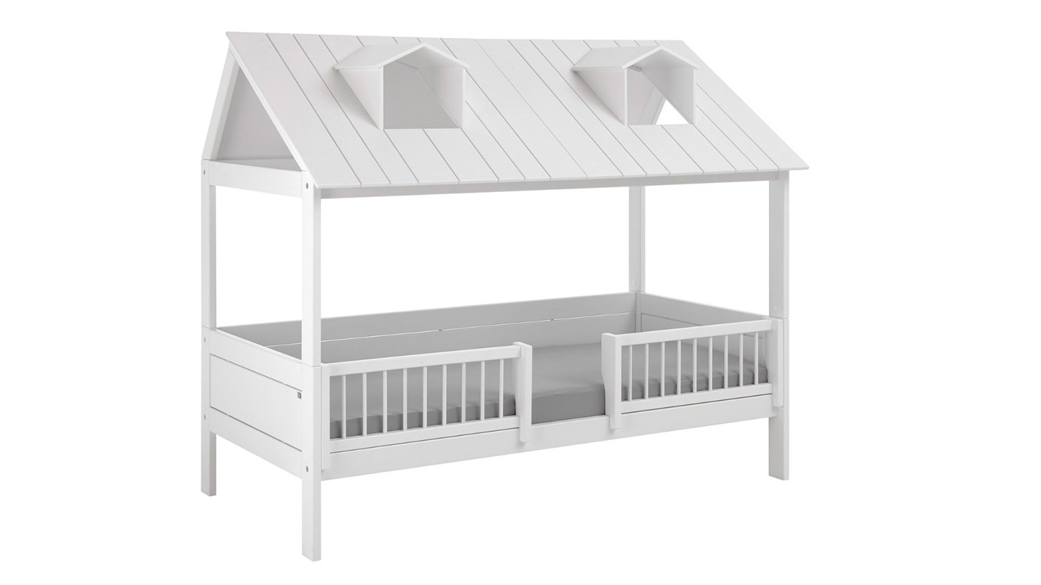 Łóżko domek Beachhouse (Listwy do łóżek, 90 x 200cm)