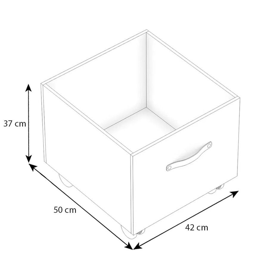 Skrzynia na zabawki Cory antracyt (edycja limitowana)