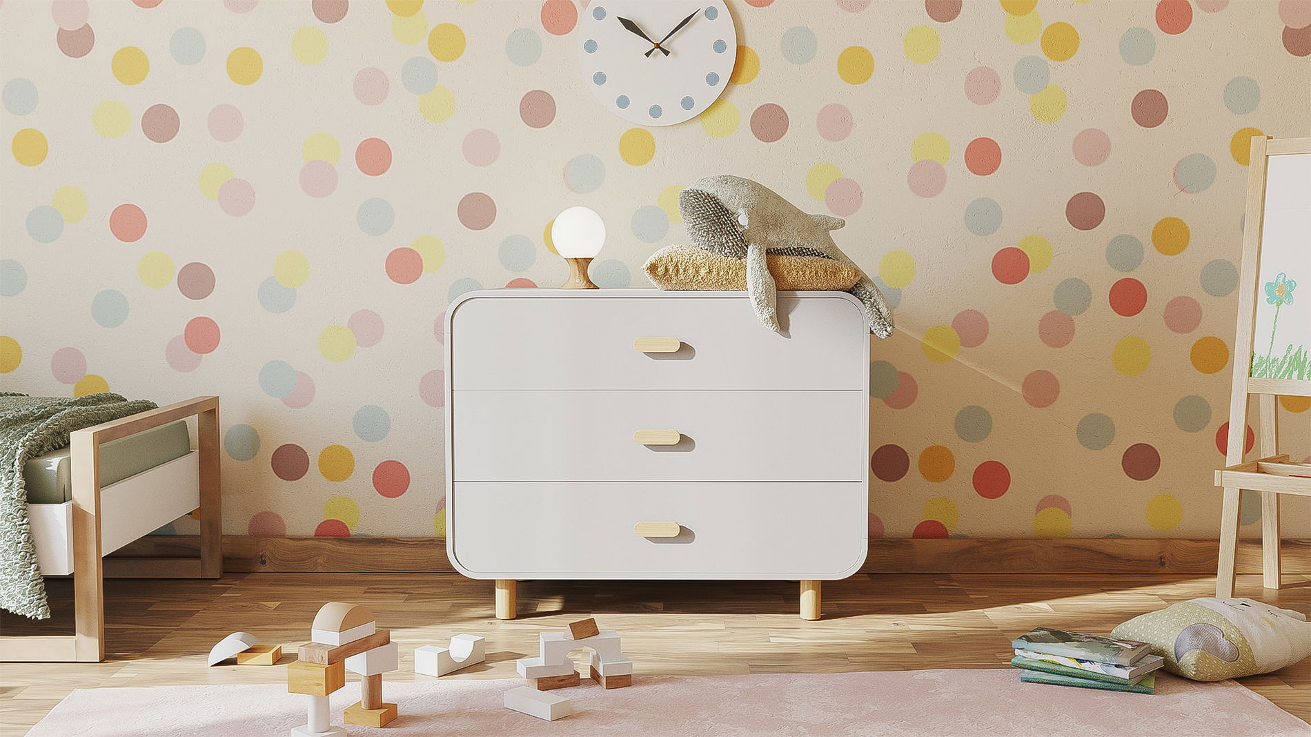 Komoda Katja bez przewijakiem