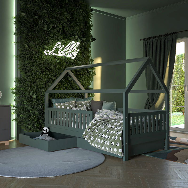Hausbett Lilly mit Bettkästen Hausbett Lilly mit Bettkästen