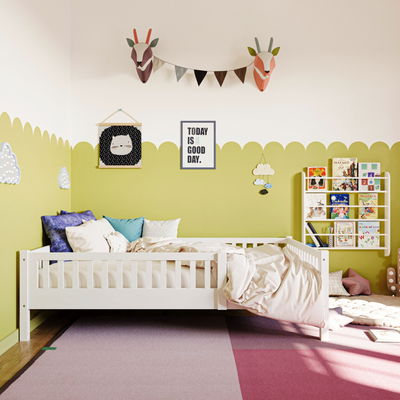 Podstawowe łóżko Lilly 120x200, Biały Podstawowe łóżko Lilly 120x200, Biały