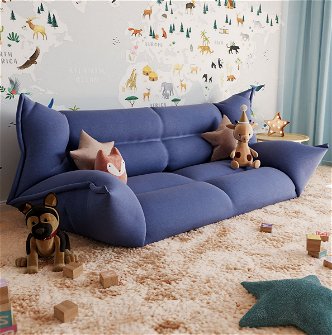 Składana sofa Jona niebieski