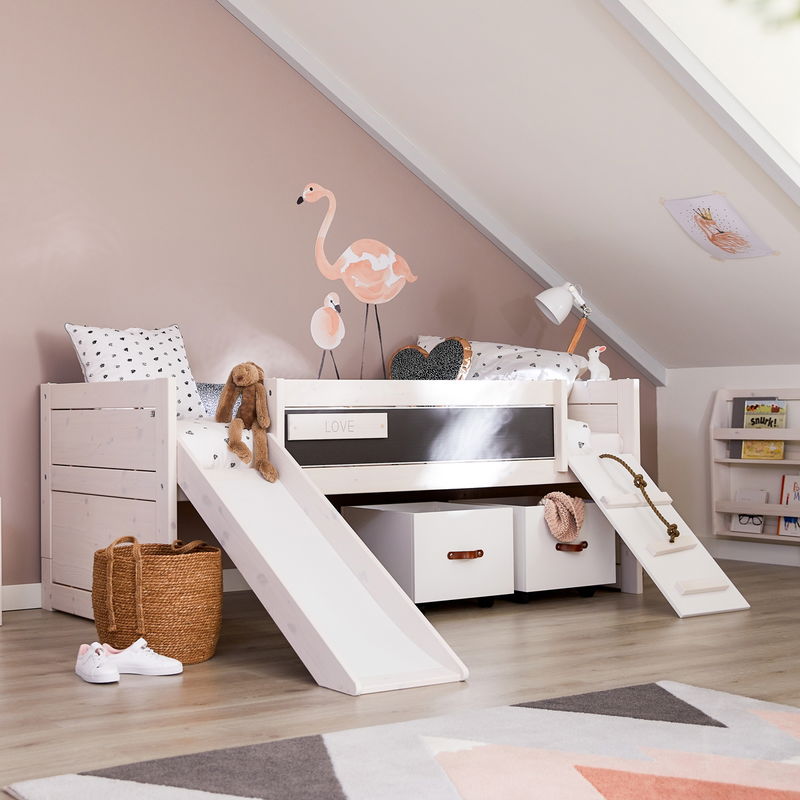 Kojenbett Climb & Slide mit Deluxe-Rost Kojenbett Climb & Slide mit Deluxe-Rost
