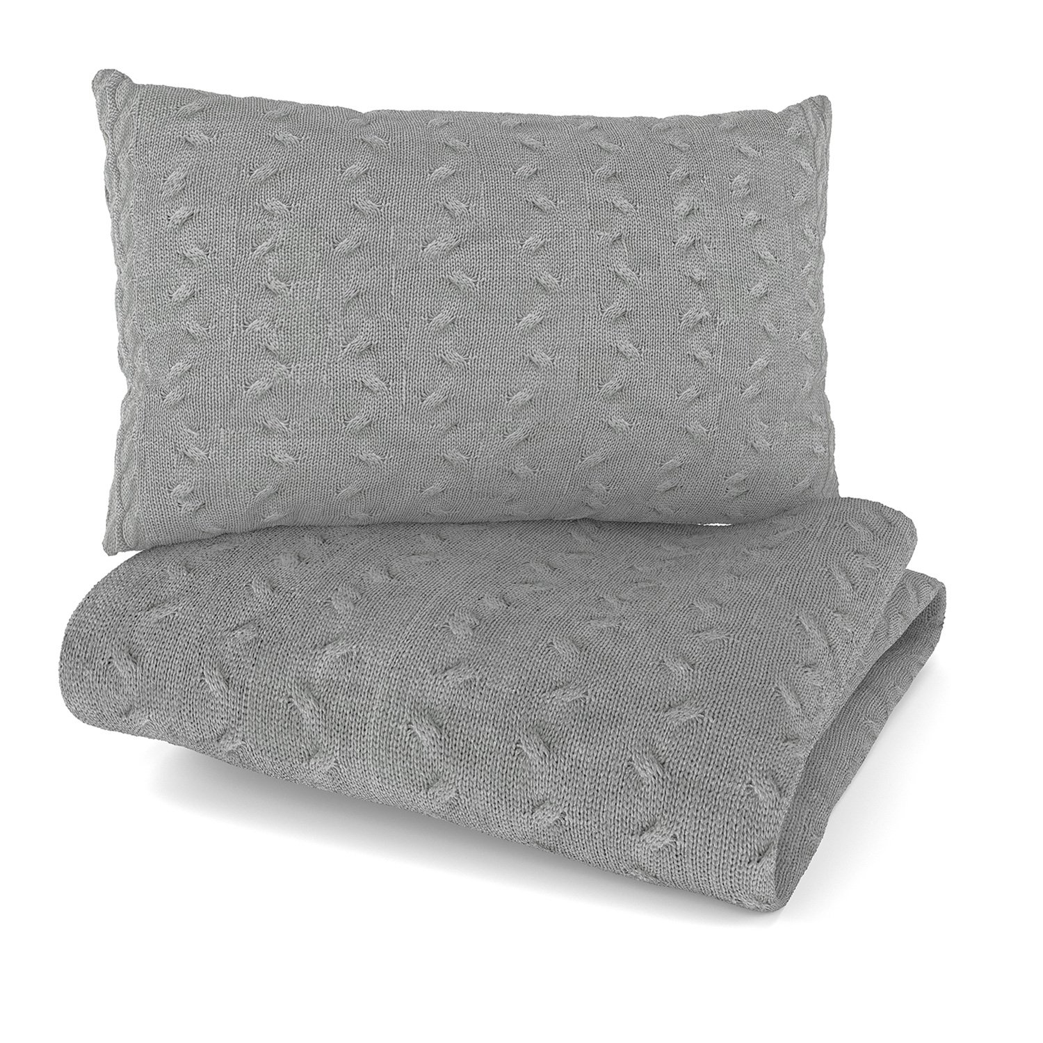 Pościel dziecięca Duo Grey Knit