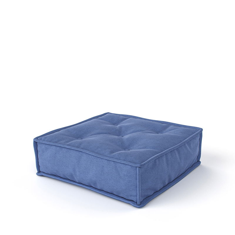 Sitzmodul flach in blau Sitzmodul flach in blau