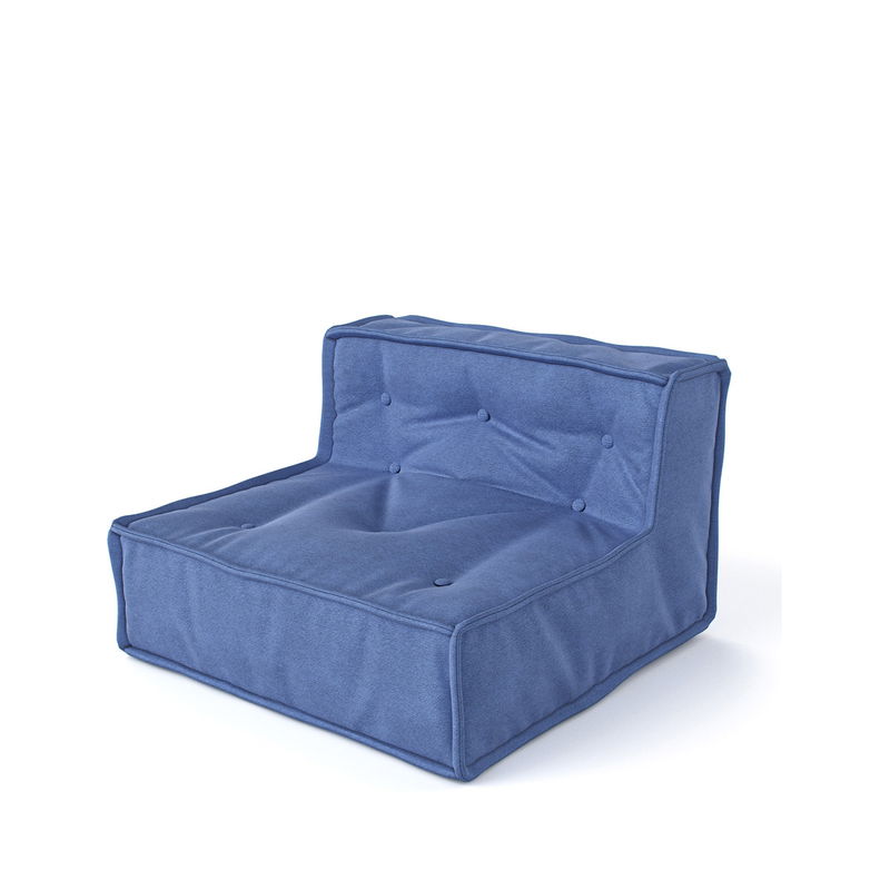 Sitzmodul Mitte in blau Sitzmodul Mitte in blau