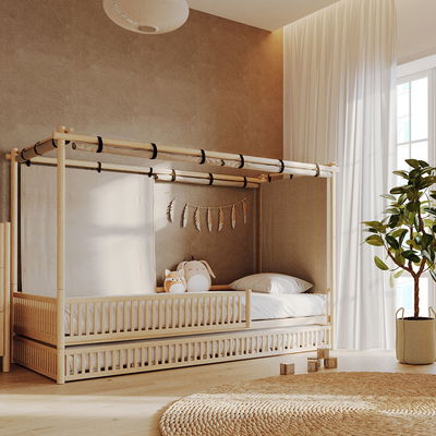 Łóżko domkowe Ninja (wraz z łóżkiem dla gości) Łóżko domkowe Ninja (wraz z łóżkiem dla gości)