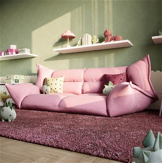 Składana sofa Jona różowy